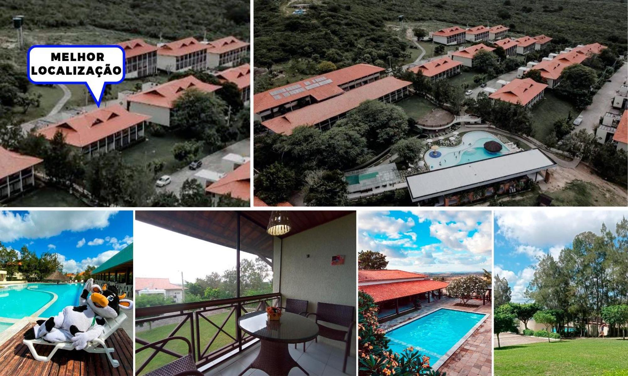 Flat Hotel Fazenda Gravatá Monte Castelo 1Módulo Exterior foto